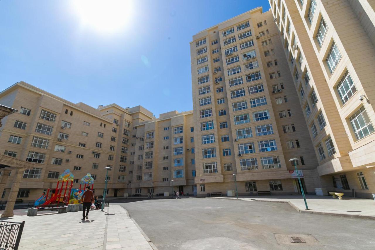 В Promenade Expo Квартира С Романтическим Видом Astana Exterior foto